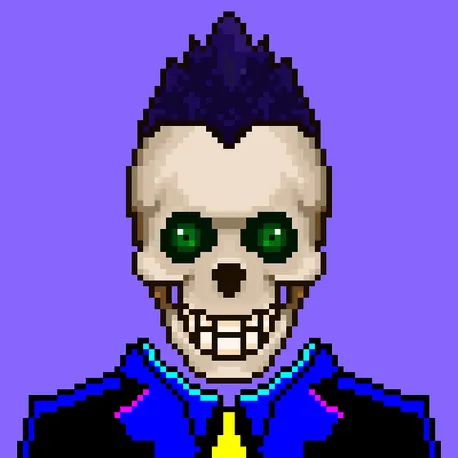 Pixel XSkullz #2482