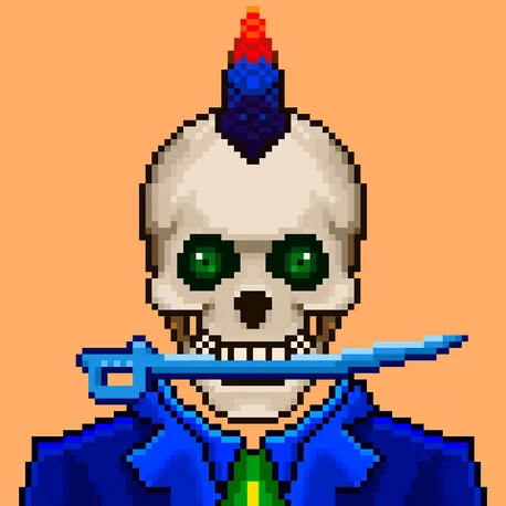 Pixel XSkullz #1959