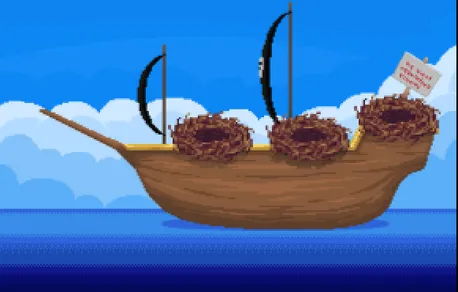 Triple Nest Pirate Ship