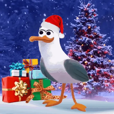 Christmas Seagull