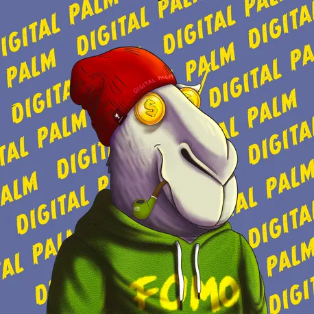 Digital Palm Camels #104